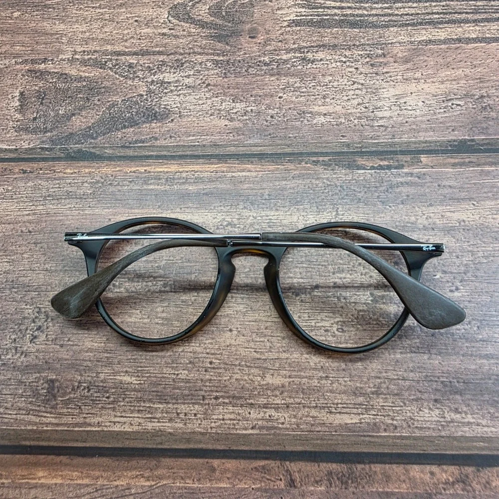 Ray-Ban RB 4243-F 865/13 Tortoise Round Glasses 49-20-145 Made in Italy